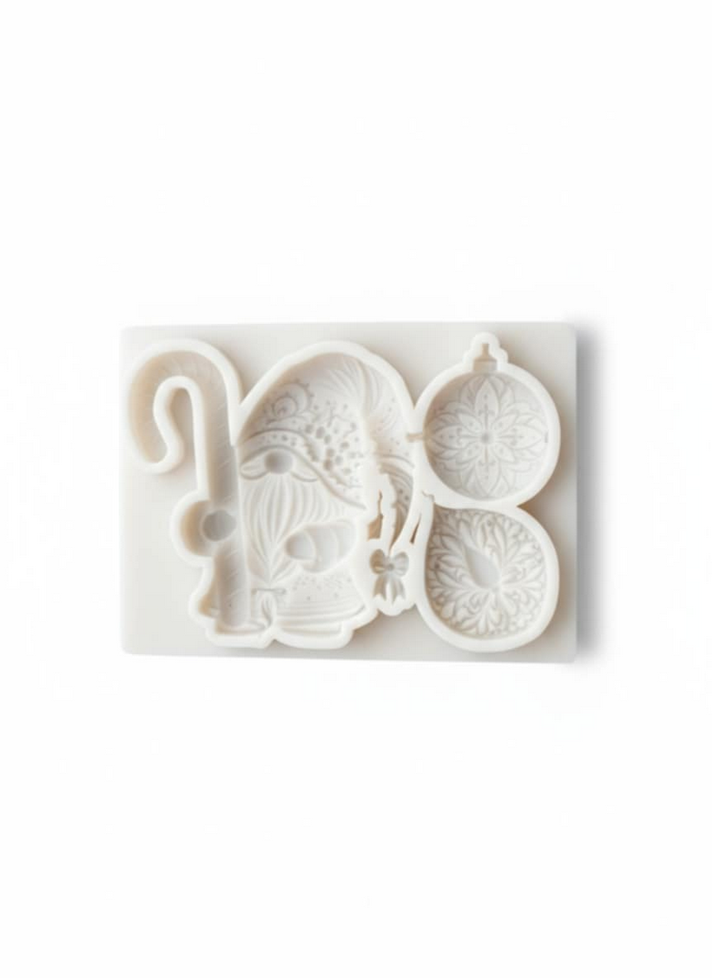 Καλούπι gnome με στολίδια 10χ7εκ.