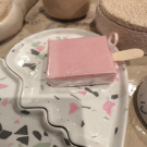 Σαπούνι ελαιολάδου παγωτό φράουλα