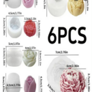 Καλούπι 6 διαφορετικά λουλούδια για ανθοδέσμη